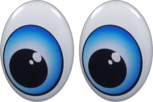 Toy Eyes :: Oval Eyes :: Classic Eyes :: Oval Eyes for Toys GO-1L2L -  Awesome Eyes for Your Creations