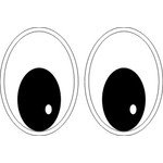 Oval Eyes for Toys GO-127