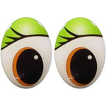 Овальные глаза для игрушек GO-91.2
