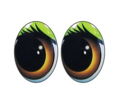 Oval Eyes for Toys GO-12