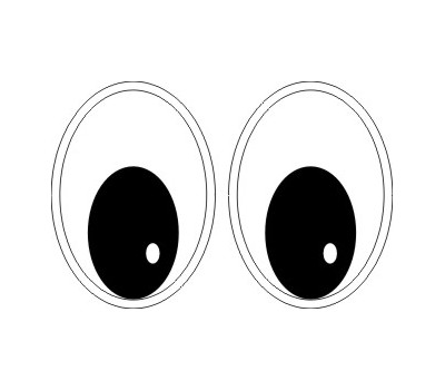 Oval Eyes for Toys GO-127