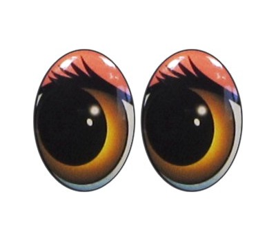 Oval Eyes for Toys GO-12K