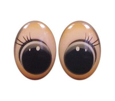 Toy Eyes :: Oval Eyes :: Classic Eyes :: Oval Eyes for Toys GO-1L2L -  Awesome Eyes for Your Creations