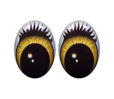 Toy Eyes :: Oval Eyes :: Classic Eyes :: Oval Eyes for Toys GO-1L2L -  Awesome Eyes for Your Creations