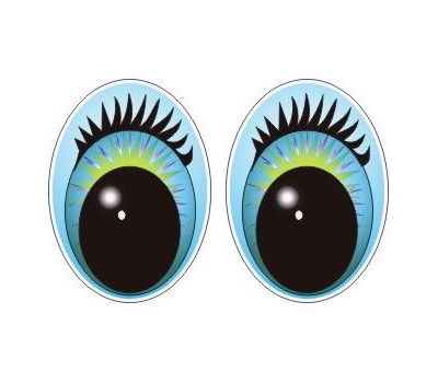 Oval Eyes for Toys GO-47