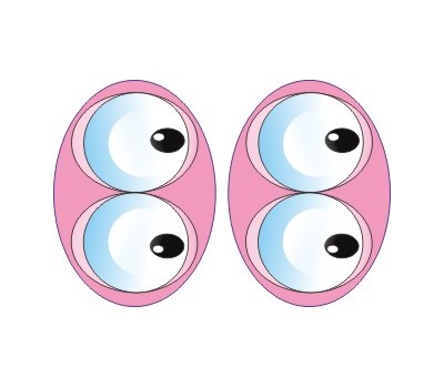 Oval Eyes for Toys GO-48L