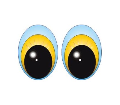 Oval Eyes for Toys GO-51