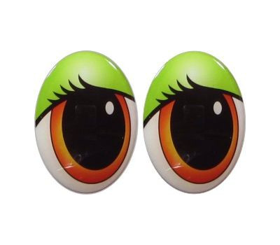 Oval Eyes for Toys GO-76.2