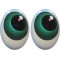 Oval Eyes for Toys GO-34V